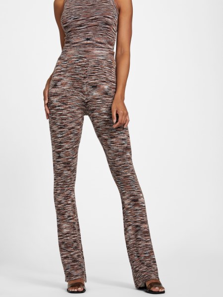 Eco Sheena Flare Kötött Nadrág Hiszem Hickory Manor Multi