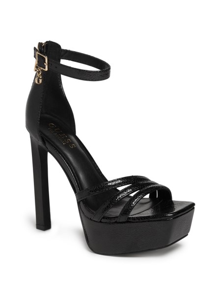Fekete Guess Kandi Platformsarkú