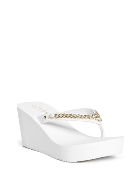 Panna Guess Sagey Chain Platform Papucs