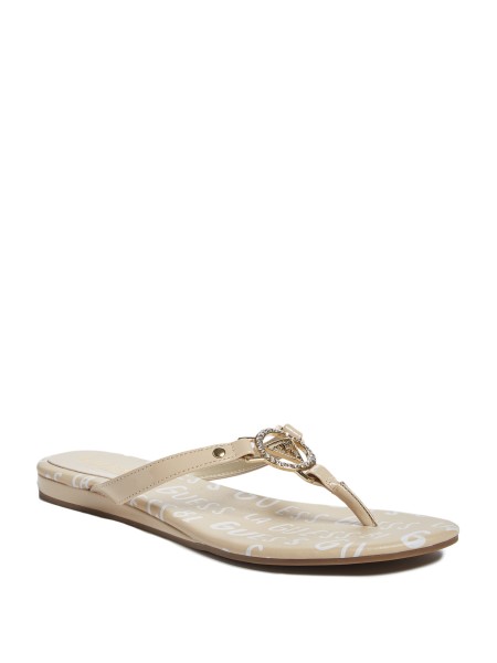 Hiszem Tan Makena Strassz Logós Papucs