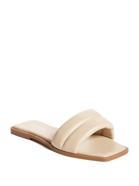 Tan Corinne Slide Szandál Találgat