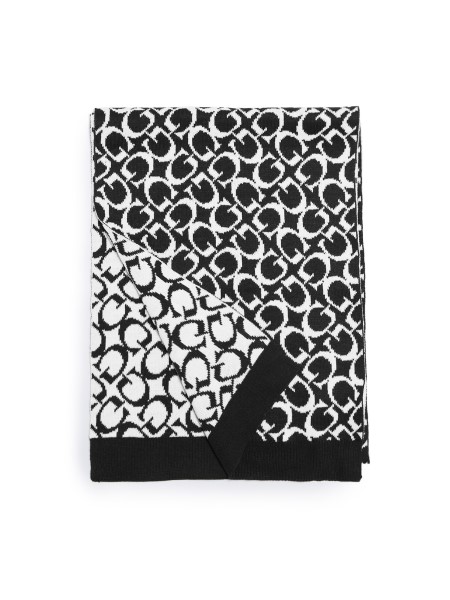 Hiszem Allover G Logós Sál Fekete