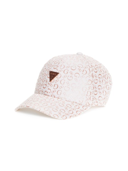 Fehér Multi Guess Metál Logóval Nyomott Baseball Sapka