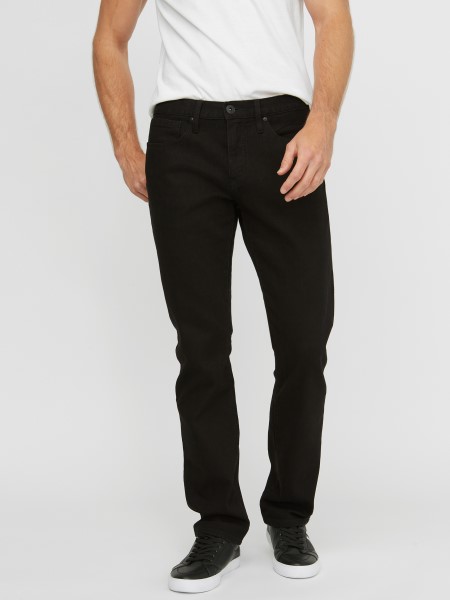 Hiszem Delmar Vékony Egyenes Farmer Fekete Mosás