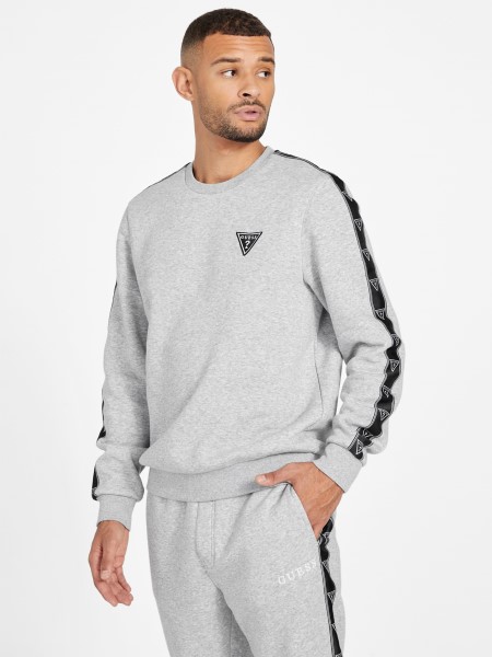 Hiszem Világos Melanzsszürke Dover Logós Crewneck Pulóver