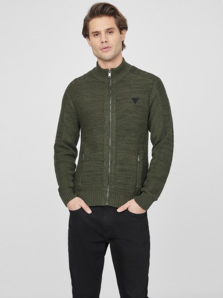 Chet Marled Gúnynyakú Pulóver Hiszem Hegymászó Zöld