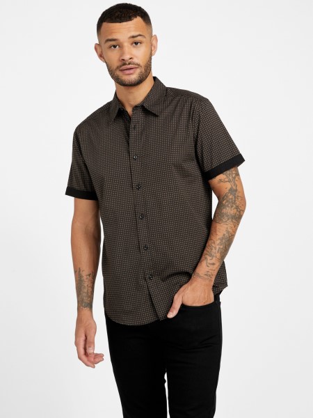 Koromfekete Gower Geo Nyomott Ing Találgatás