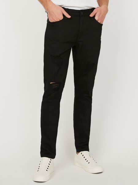 Avalon Modern Szűk Farmer Fekete Hiszem