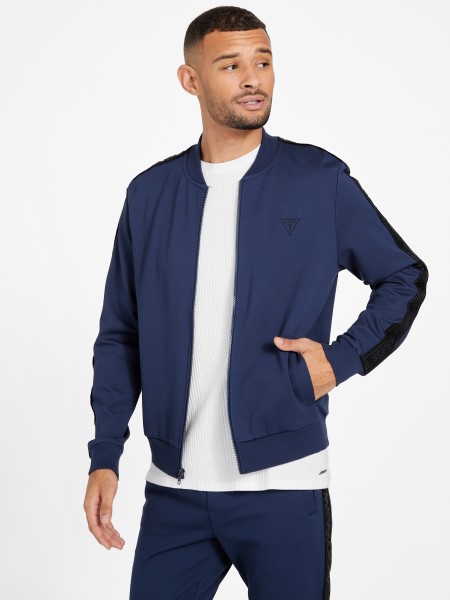 Jon Logó Szalagbombázó Dzseki Selyemkék Tipp