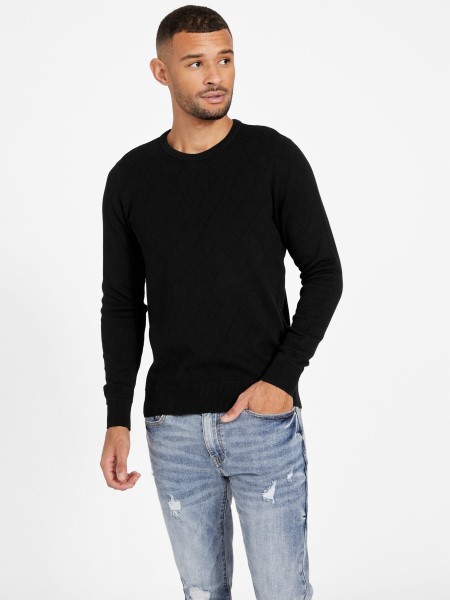 Boise Gyémánt Pulóver Guess Koromfekete