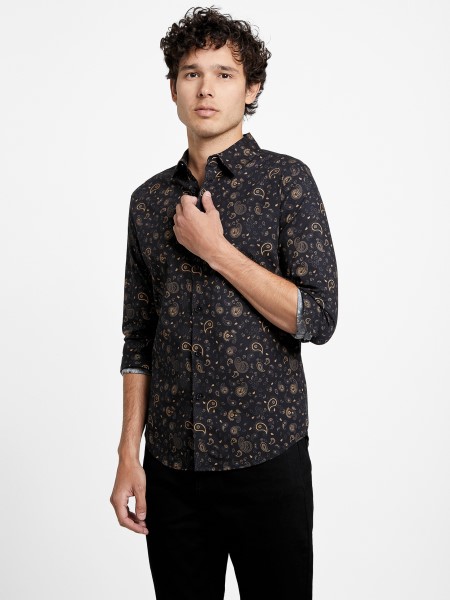 Koromfekete Astro Paisley Ing Tipp