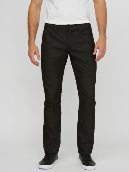 Hiszem, Fekete Mosású, 30 Hüvelykes Belső Harlem Ultravékony Cipzáras Farmernadrág