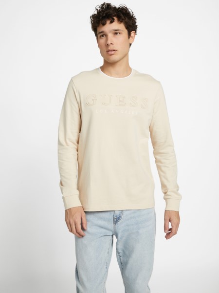 Hiszem Kalico Logó Hosszú Ujjú Chino Póló