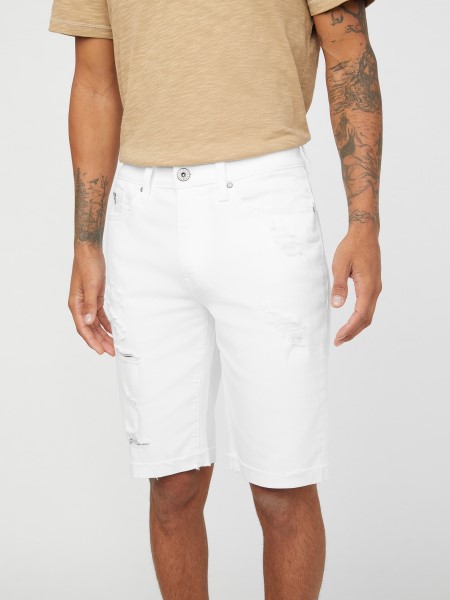 Fehér Elpusztítani Mosás Abby Farmer Rövidnadrágot Hiszem