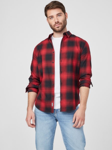 Gaja Kockás Kockás Ing Hiszem Koromfekete