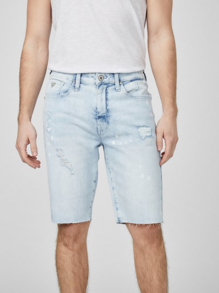 Elpusztítani Mosás Clarke Egyenes Farmer Rövidnadrágot Könnyű Hiszem