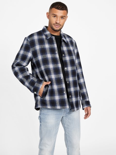 Hiszem Ted Gyapjúkeverék Sárgás Kék Kockás