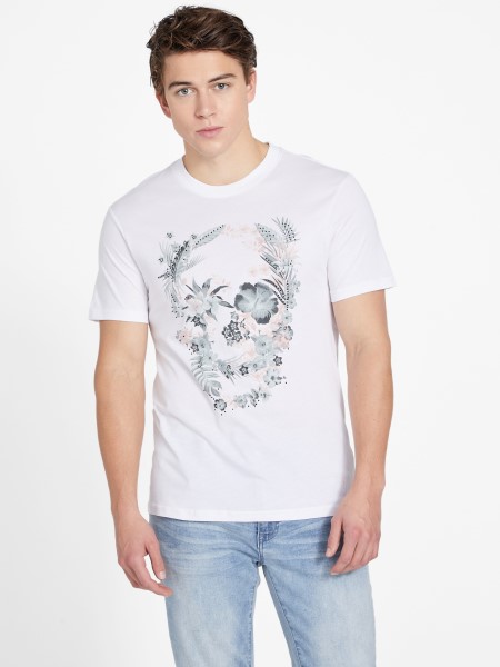 Bantan Crewneck Póló Tiszta Fehér Találgatás