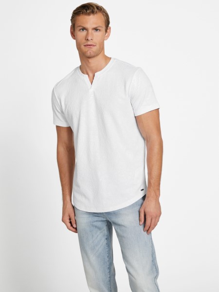 Hiszem, Tiszta Fehér Haulie Hasított Póló