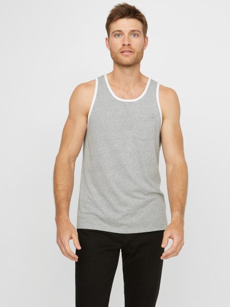 Igazi Fehér Multi Guess Roy Marled Tank