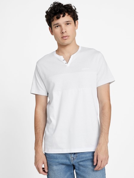 Hiszem, Tiszta Fehér Több Hanz Színes Blokk Hasított Póló