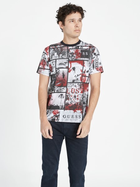 Hiszem Koromfekete Több Ronan Kollázs Crewneck Póló