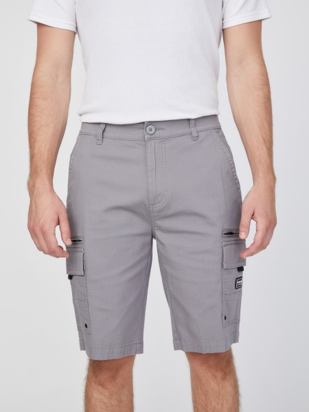 Pryer Cargo Shorts Szürke Mágnes Tipp
