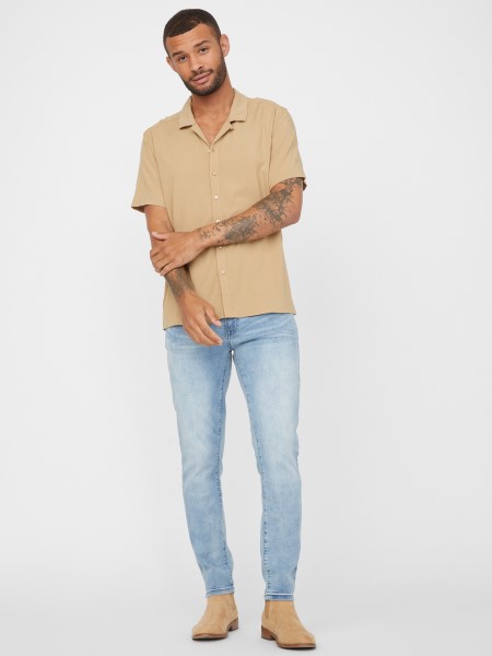 Hiszem Pirított Taupe Kent Logós Ing