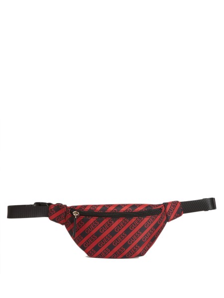 Piros Tipp Nylon Logós Fanny Pack