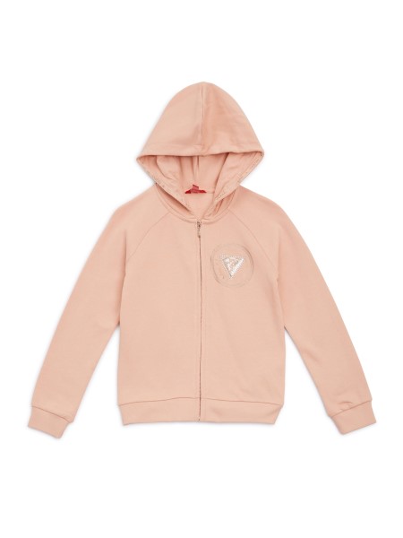 Baker Logós Kapucnis Pulcsi (7-14) Tipp Barackrózsa