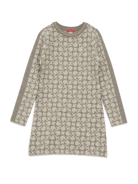 Gigi Logós Pulóver Ruha (7-14) Hiszem Szürke Hanga