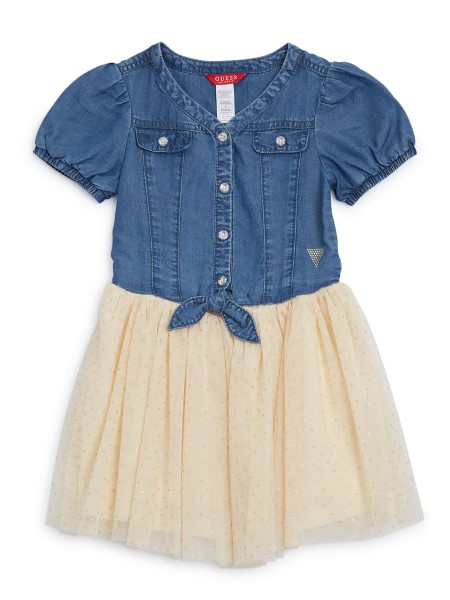 Hiszem Krémes Csillogó Ruha (2-6)