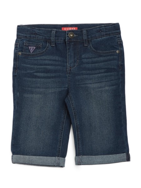 Luke Tekercs Mandzsetta Farmer Rövidnadrág (7-18) Hiszem Sötét Mosás