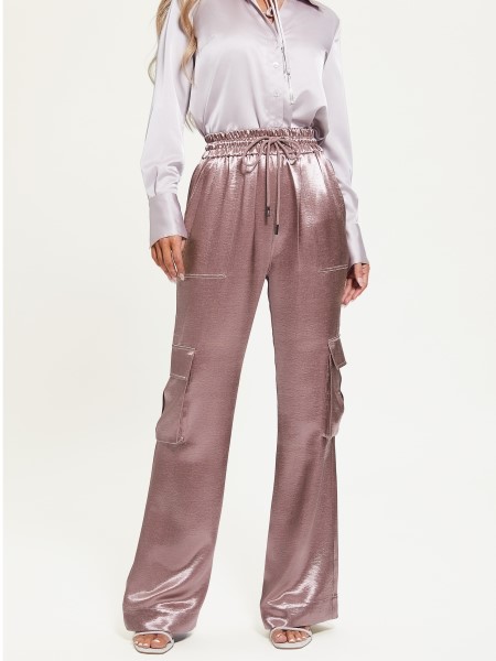 Chantal Metál Cargo Nadrág Kitalálni Rózsás Ibolya