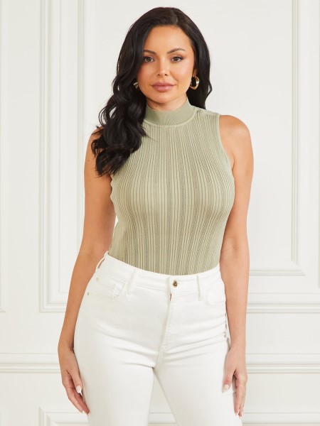 Zsálya Kert Zoe Magas Nyakú Tartály Találgatás