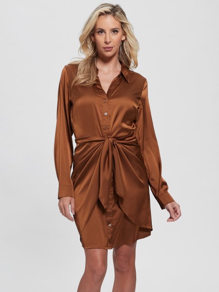 Hiszem öko Alya Ruha Barna Levél