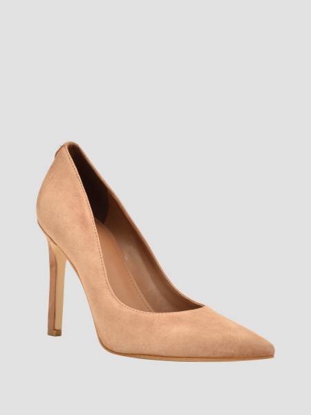 Senna Velúr Pumpa Közepes Barna Tipp