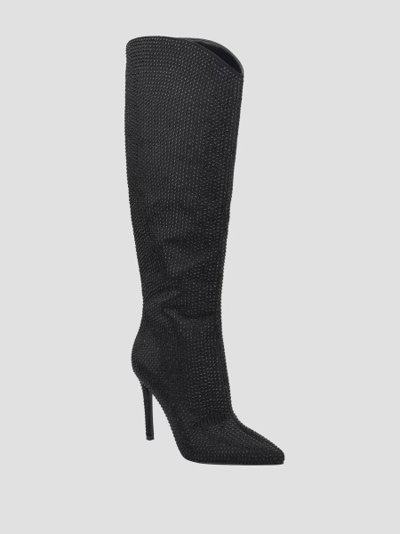 Gondolom Bralyn Allover Strasszcsizma Fekete 001