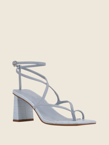 Arisae Blokk Sarkú Szandál Világoskék Tipp