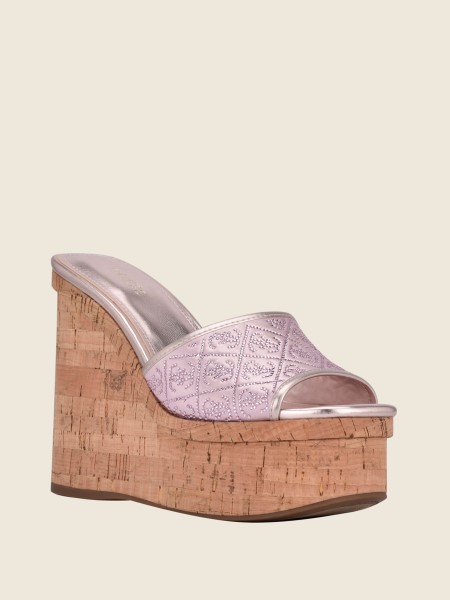 Catiae Logó Strassz ékek Közepes Rózsaszín Hiszem