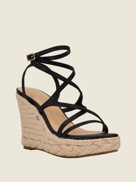 Fekete Hirani Espadrill ékek Hiszem