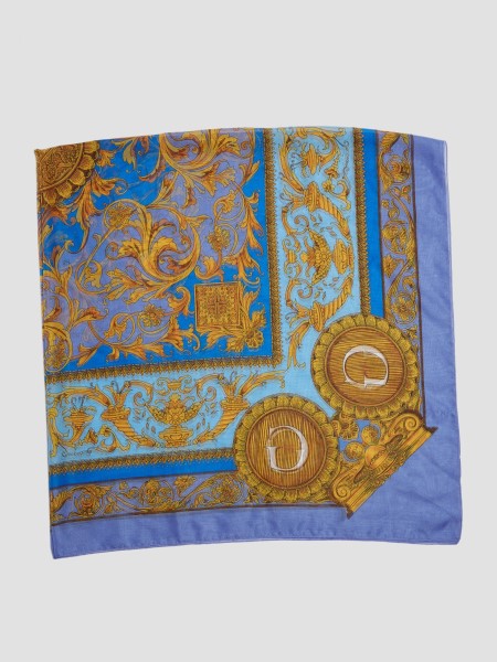 Púderkék Eryn áttetsző Selyem Sál Kitalál