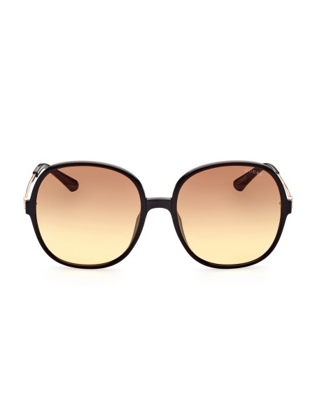 Túlméretezett Kerek Napszemüveg Fekete