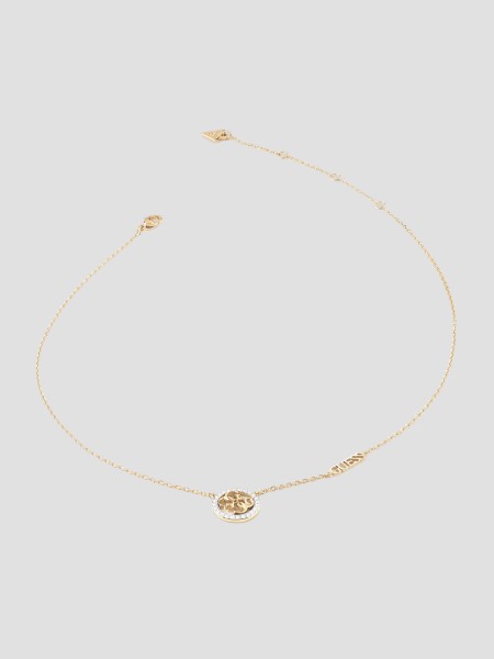 Hiszem Arany Tónusú Cz Quattro G érme Nyaklánc Sárga Arany