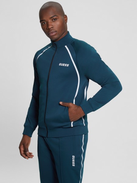 Blue Specter Guess Eco Beamount Cipzáras Pulóver