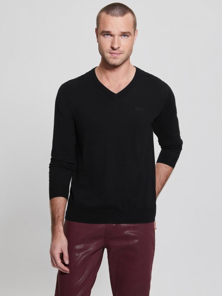 Koromfekete Eco Rainard Pulóver Hiszem