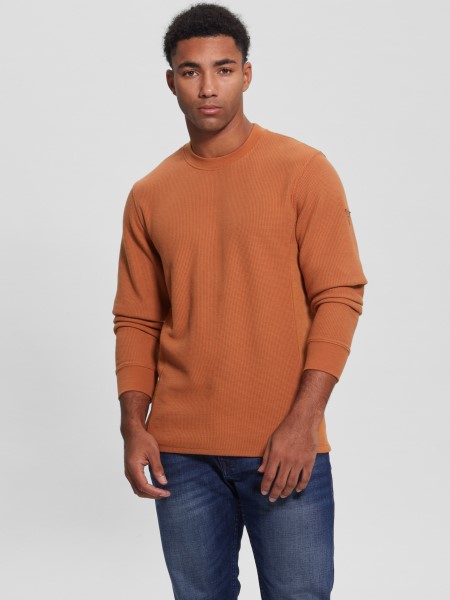 Hiszem Mesa Myles Gofri Hosszú Ujjú Póló