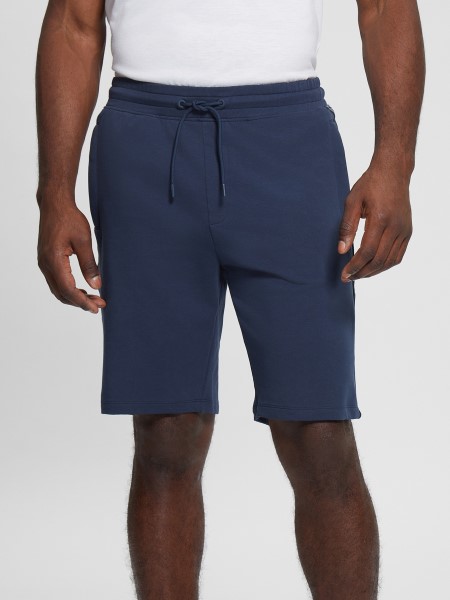 Hiszem Eco Arlo Logós Szalagos Rövidnadrág Selyemkék