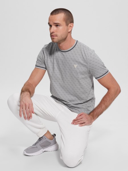 Guess Eco Marshall Tee 4g Aop Tengerparti Köd