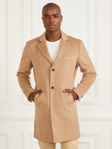 Hiszem, Egysoros Gyapjúkeverék Kabát írishell